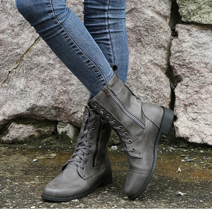 Aurora - Orthopedic Leather Boots