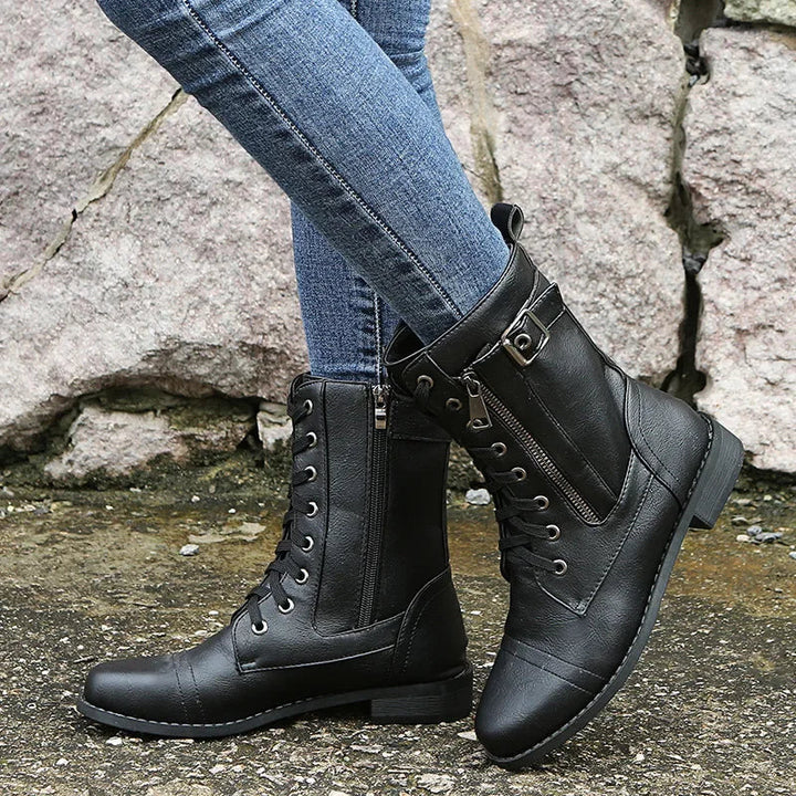 Aurora - Orthopedic Leather Boots