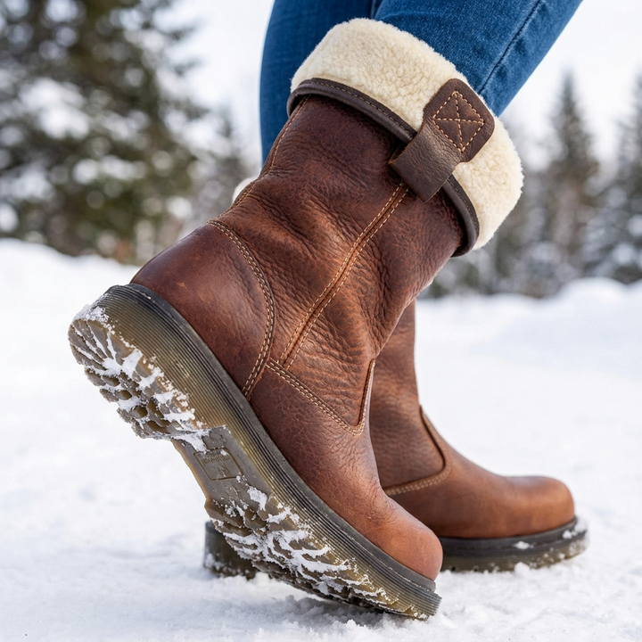 Margaret - Cozy Fur-Lined Winter Boots
