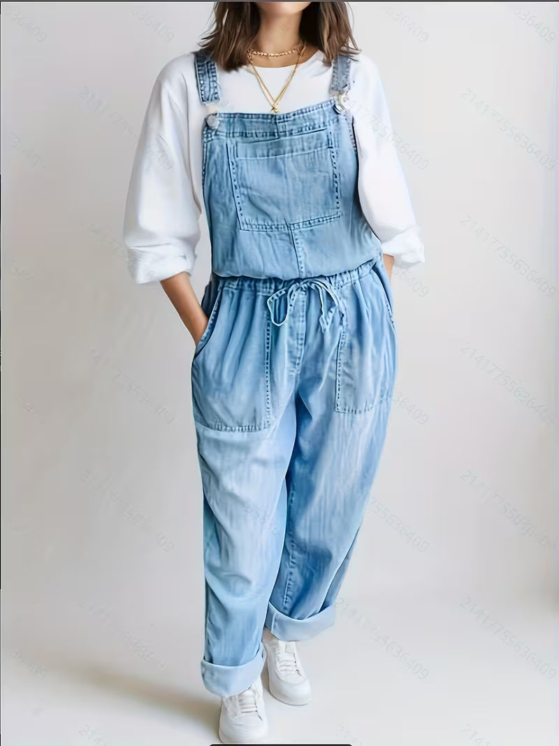 Robin - Relaxed Denim Jumpsuit