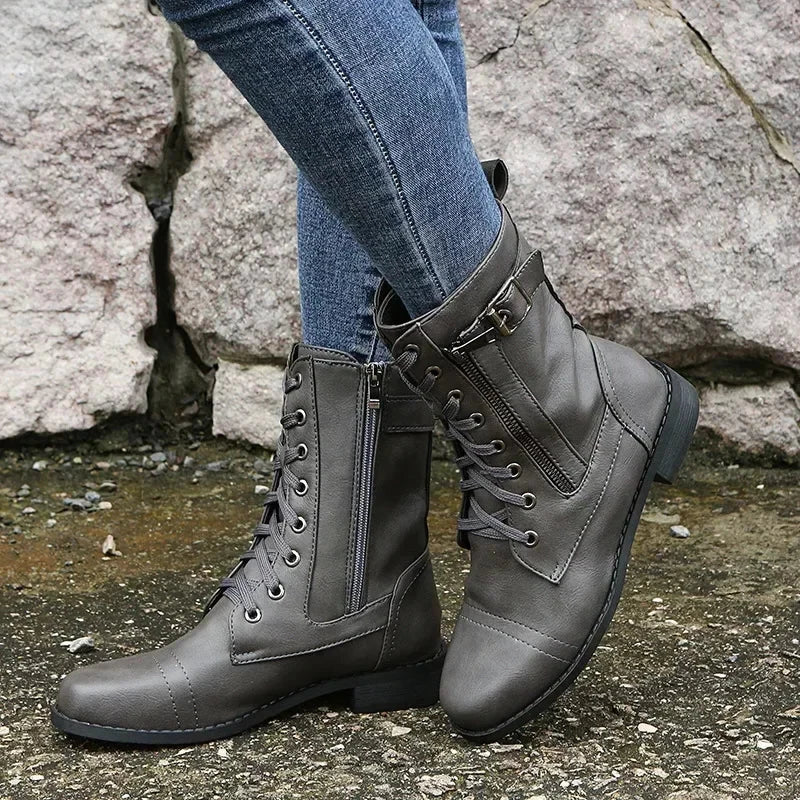 Aurora - Orthopedic Leather Boots