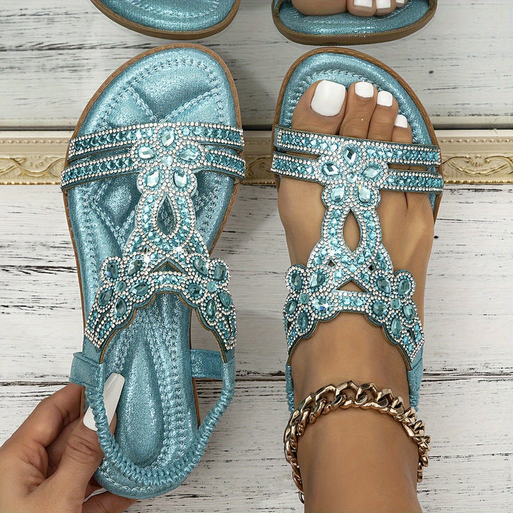 Vanessa - Orthopedic Crystal Sandals