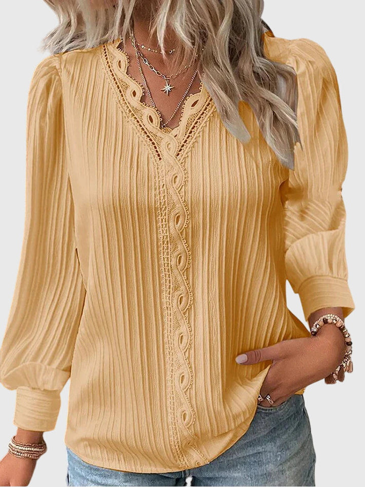 Ruby - Elegant Pullover Blouse