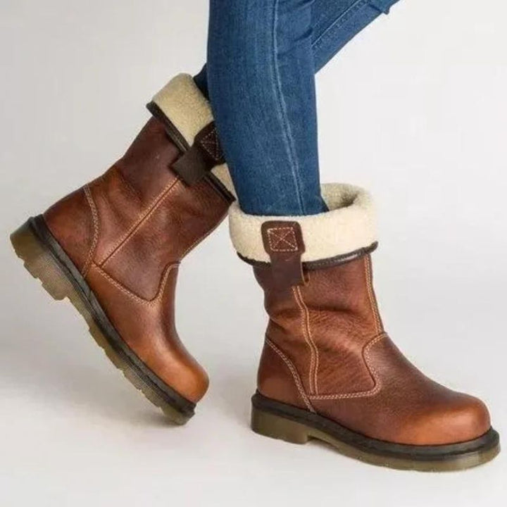 Margaret - Cozy Fur-Lined Winter Boots