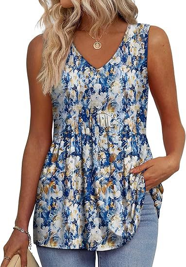 CECILIA - Effortless Flowy Sleeveless Tank Top