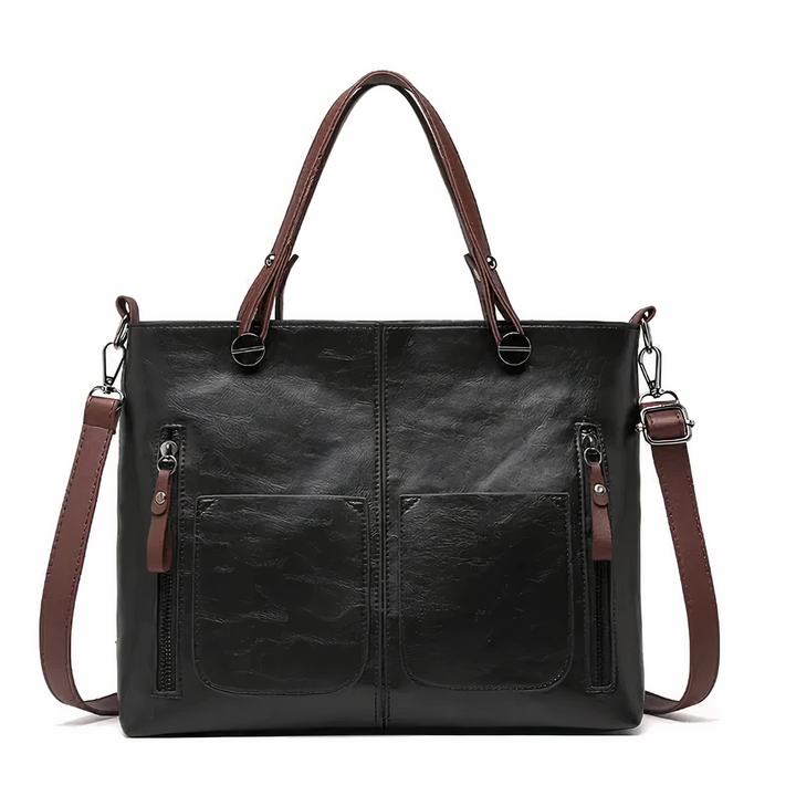 Alexandra - Iconic Retro PU Leather Crossbody Handbag