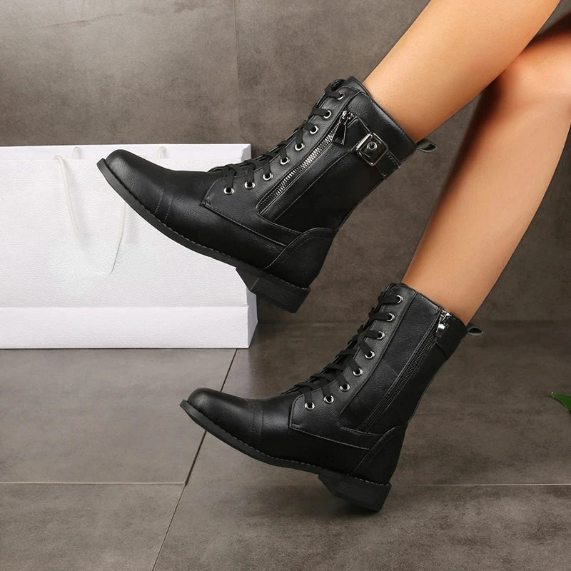 Aurora - Orthopedic Leather Boots