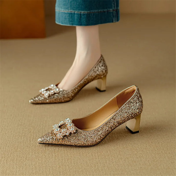 Josephine Glitter Pumps