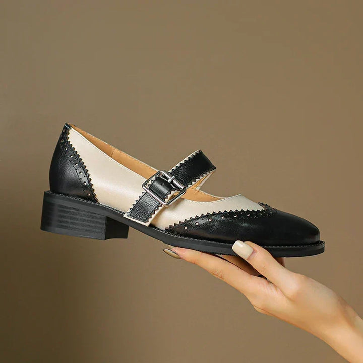 Robin Leather Mary Janes