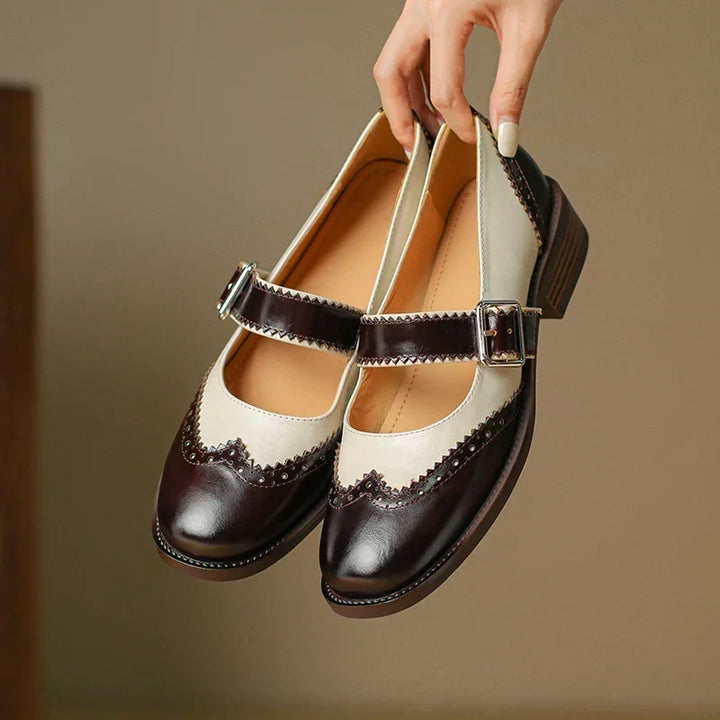 Robin Leather Mary Janes