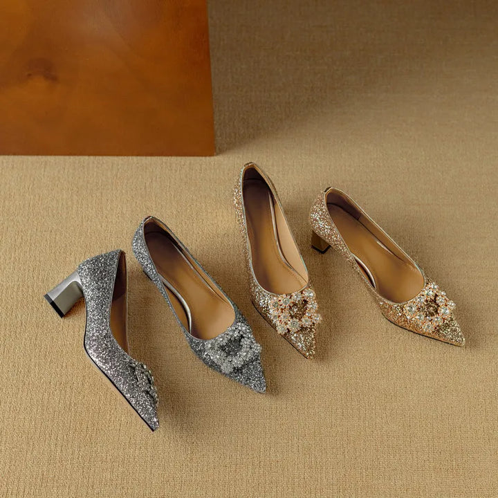 Josephine Glitter Pumps