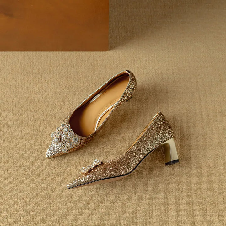 Josephine Glitter Pumps