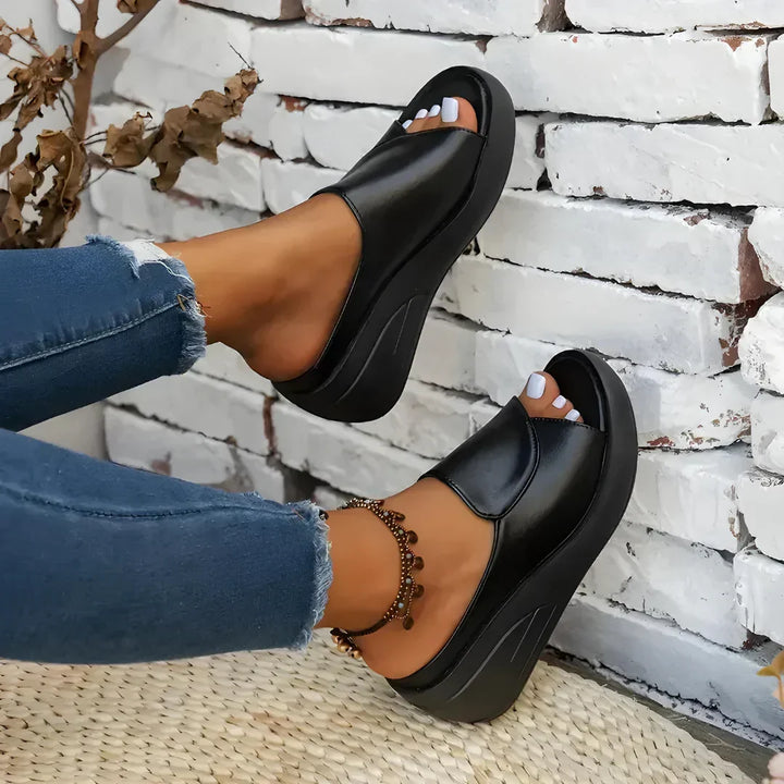 Bailey - Wedge Platform Sandals