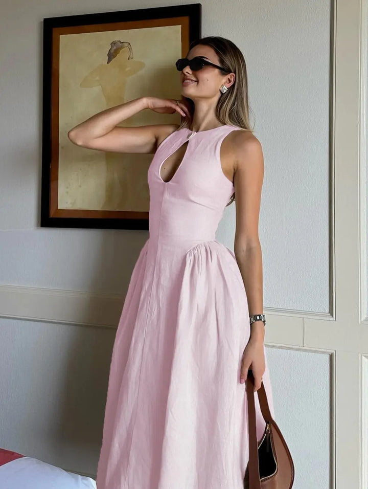 Stephanie - Elegant Midi Dress
