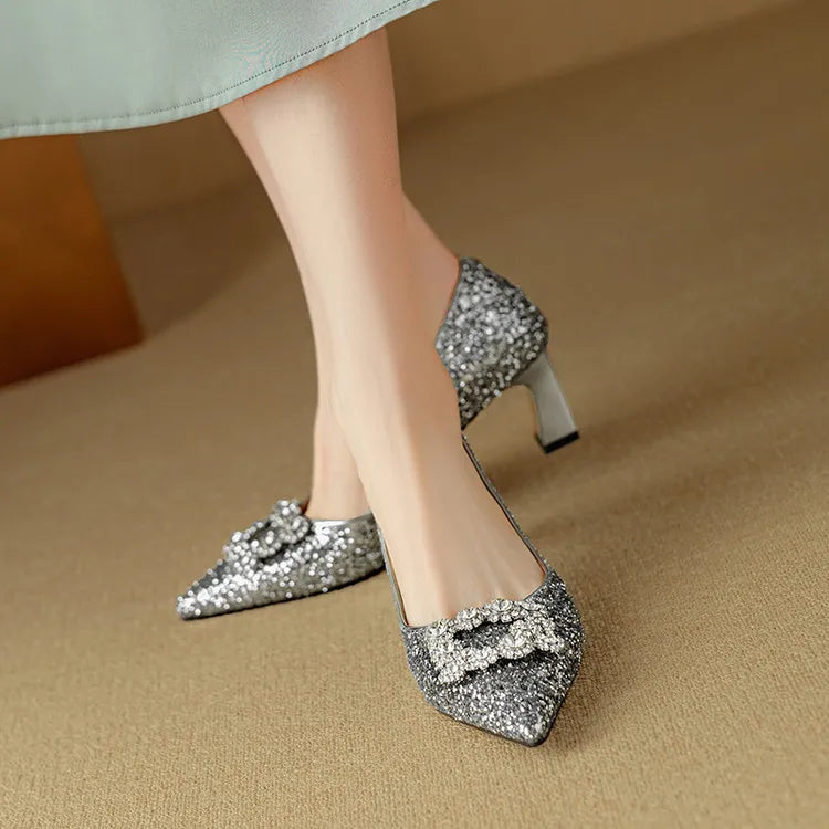 Josephine Glitter Pumps