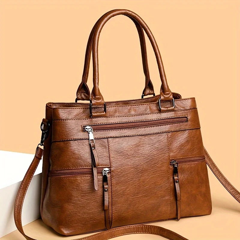 Gabrielle - Women Leather Tote Bag