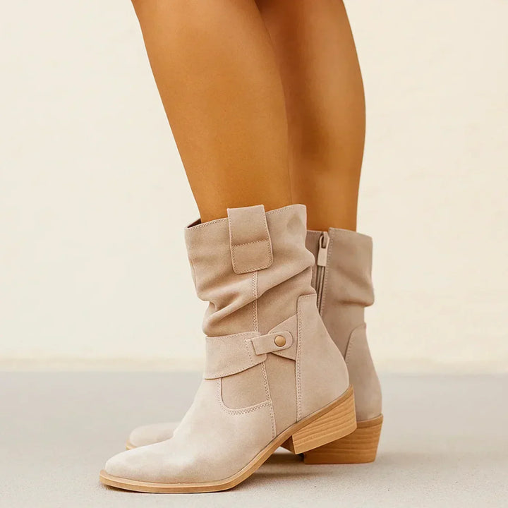 Lillian - Orthopedic Suede Boots