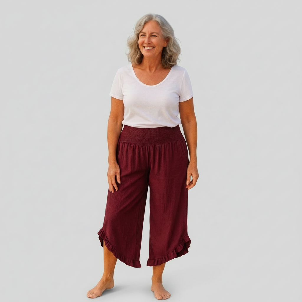 Josie - Cotton Linen Pants