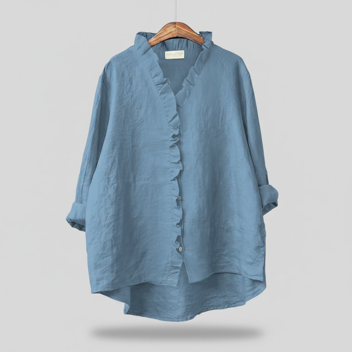 Samantha - Soft Ruffle Blouse