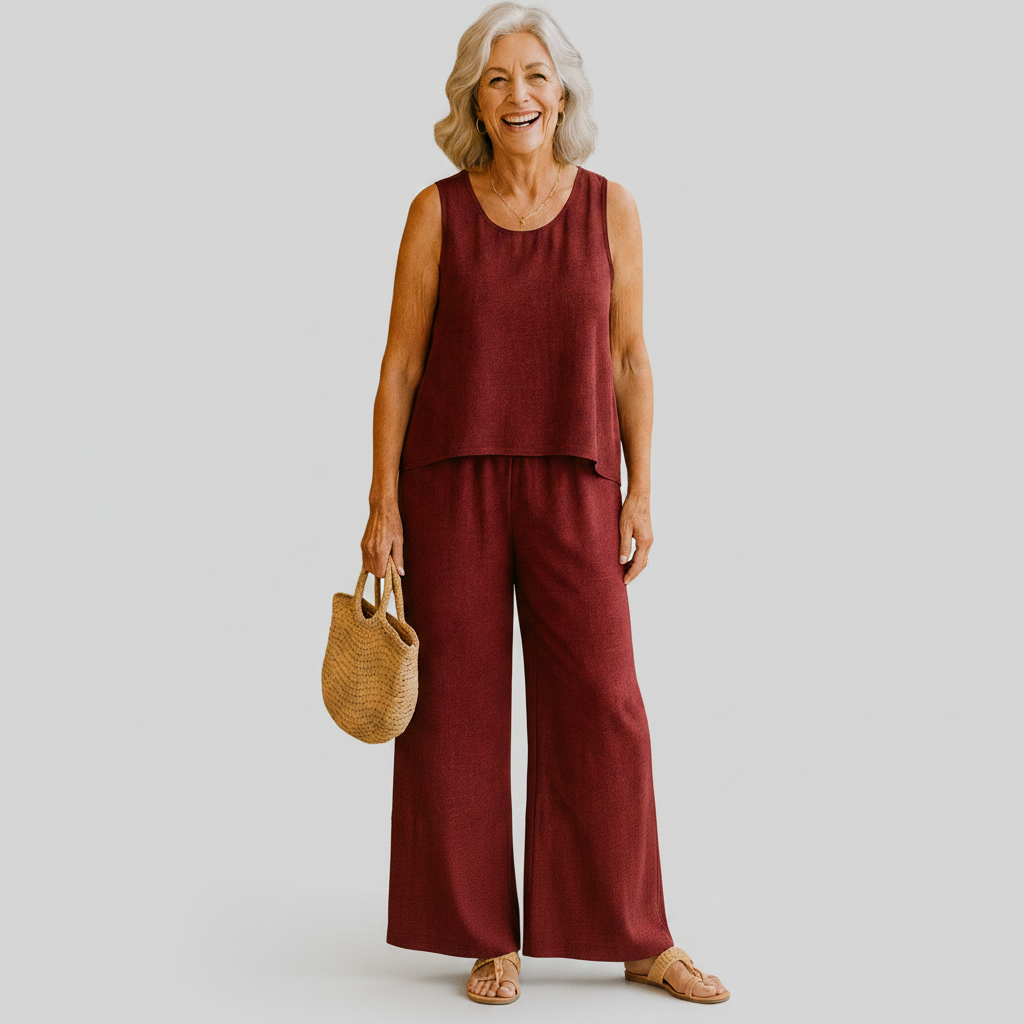 Joyce - Sleeveless Bayview Set