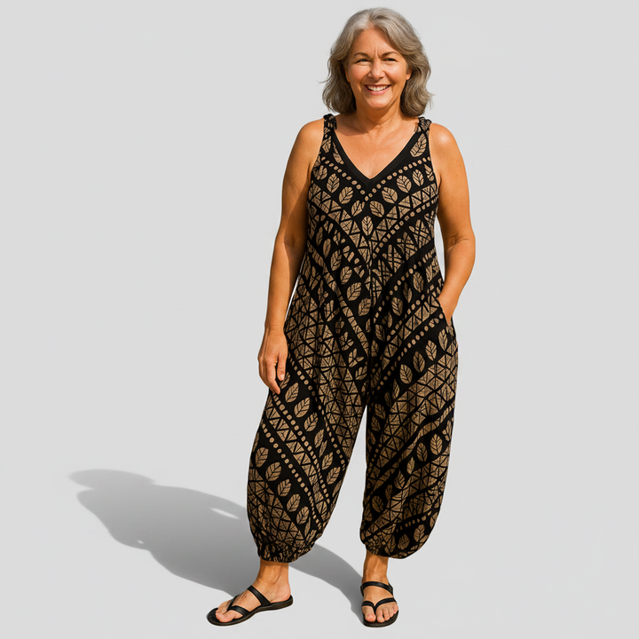 Bethany - Wide-Leg Flowy Jumpsuit