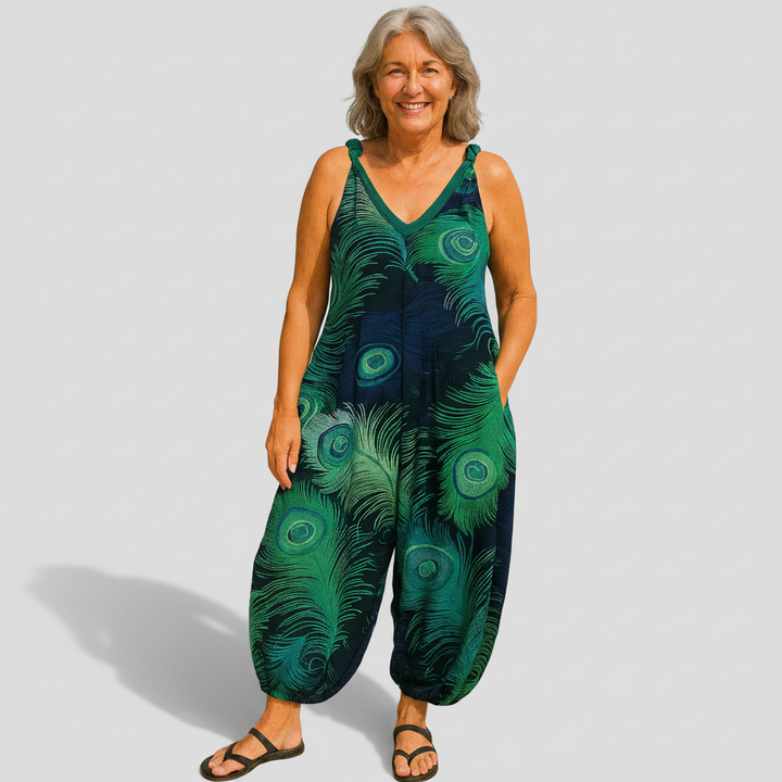 Bethany - Wide-Leg Flowy Jumpsuit