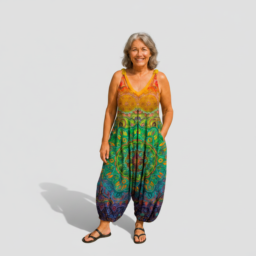 Bethany - Wide-Leg Flowy Jumpsuit