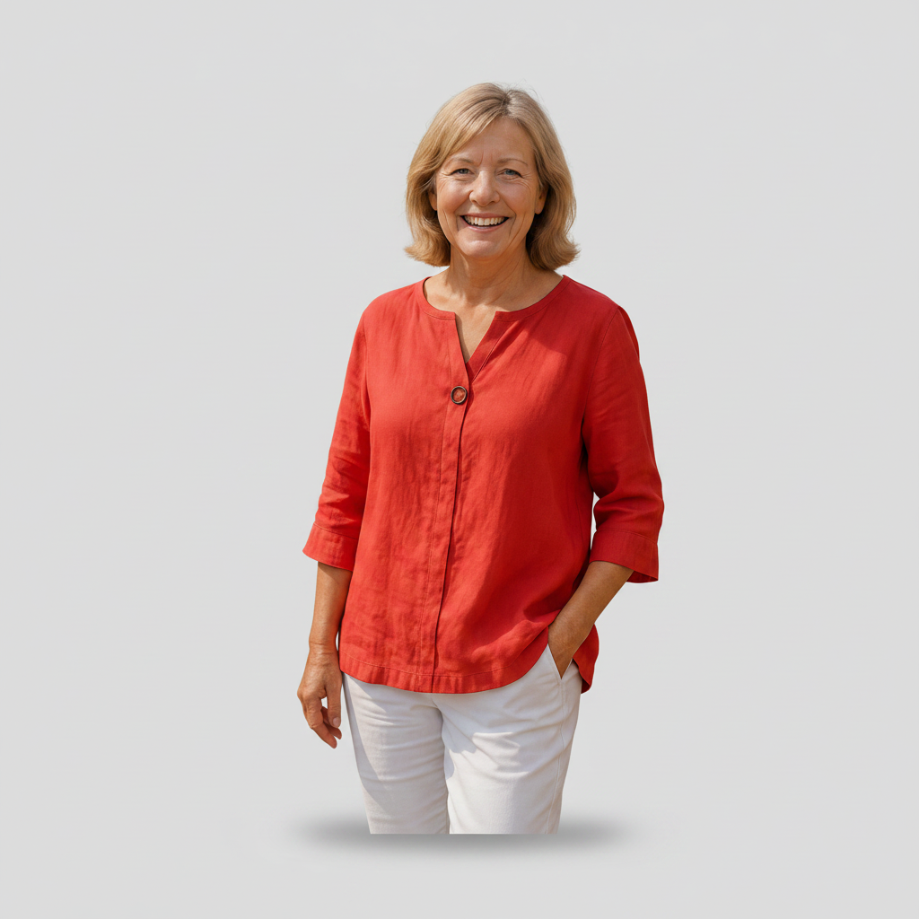 Sydney - Lightweight Draped Blouse
