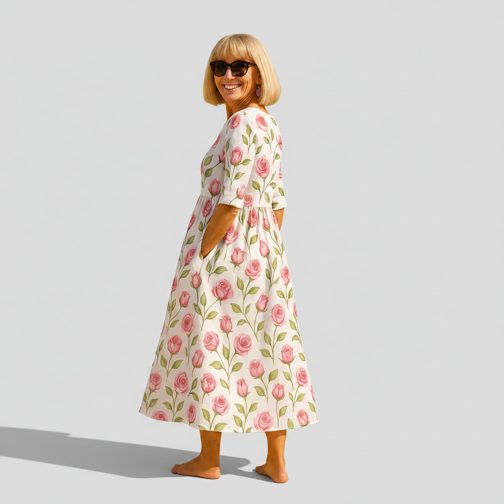 Scarlett - Relaxed Midi Dress
