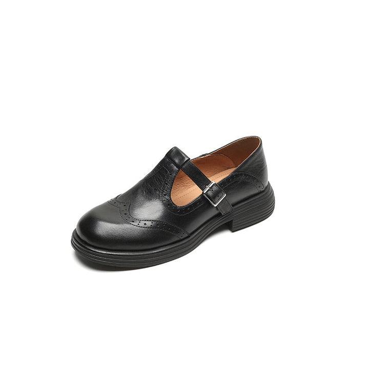 Cora - Elegant Mary Janes Made Of Leather