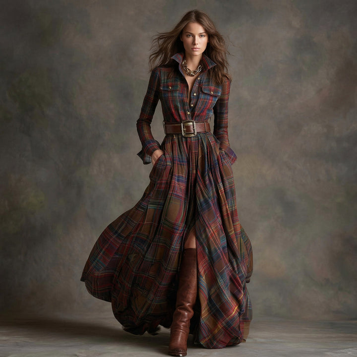 Natalie - Shirt Dress with Belt
