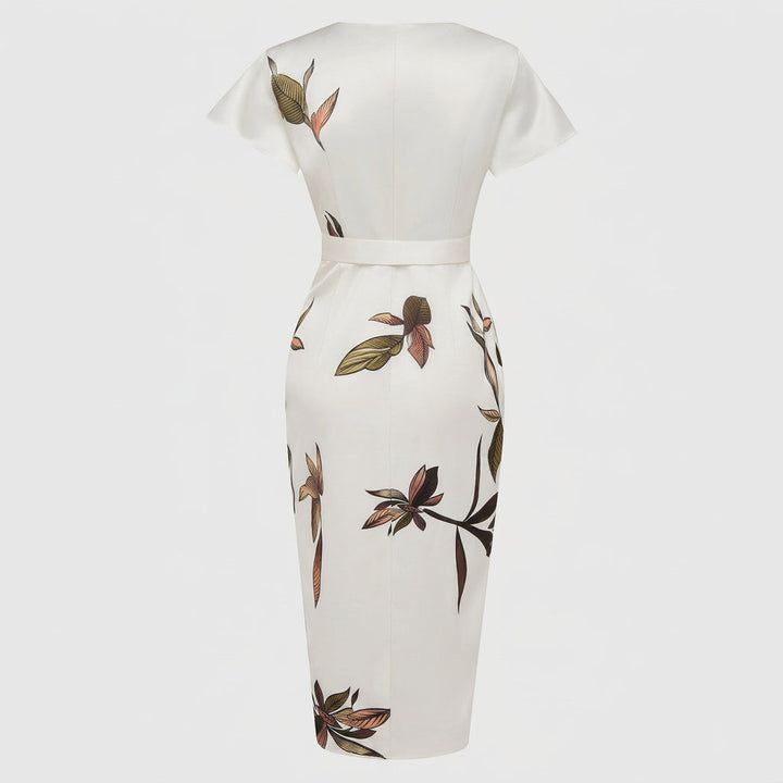 Lillian - Midi Dress with Bow