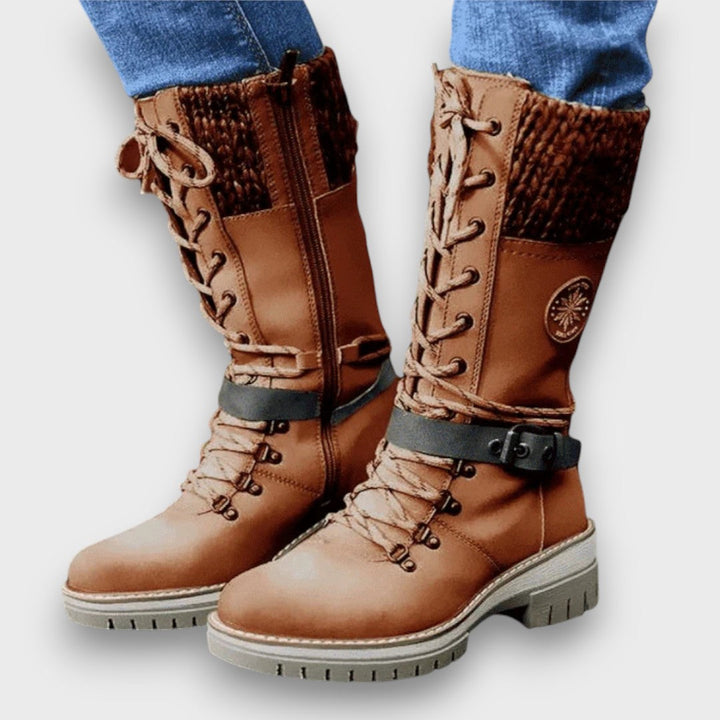 Dawn - Lace-Up Winter Boots