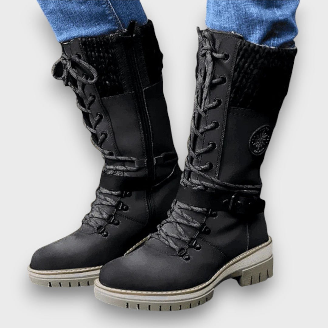 Dawn - Lace-Up Winter Boots