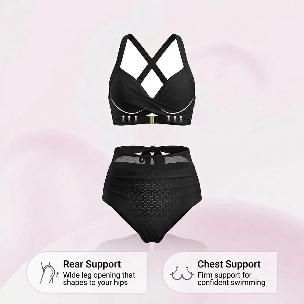 BRENDA - 2-IN-1 HIGH-WAISTED TUMMY CONTROL BIKINI
