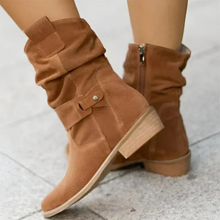 Lillian - Orthopedic Suede Boots