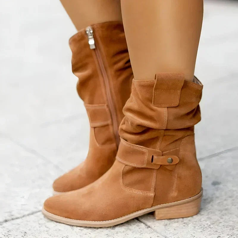 Lillian - Orthopedic Suede Boots