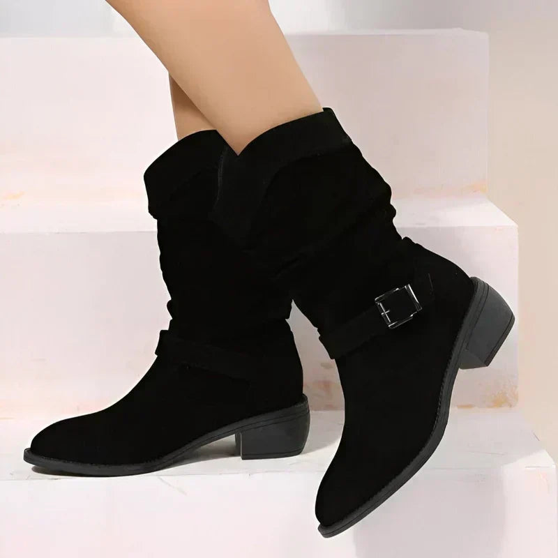 Lillian - Orthopedic Suede Boots