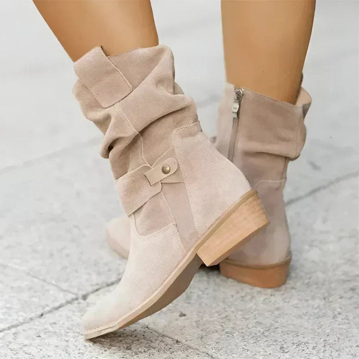 Lillian - Orthopedic Suede Boots